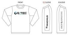 画像2: G-TECオリジナル長袖Tシャツ (2)